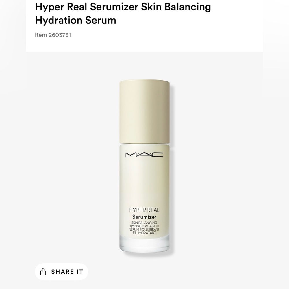 MAC cosmetics Hyper Real Serumizer Skin Balancing Hydration Serum